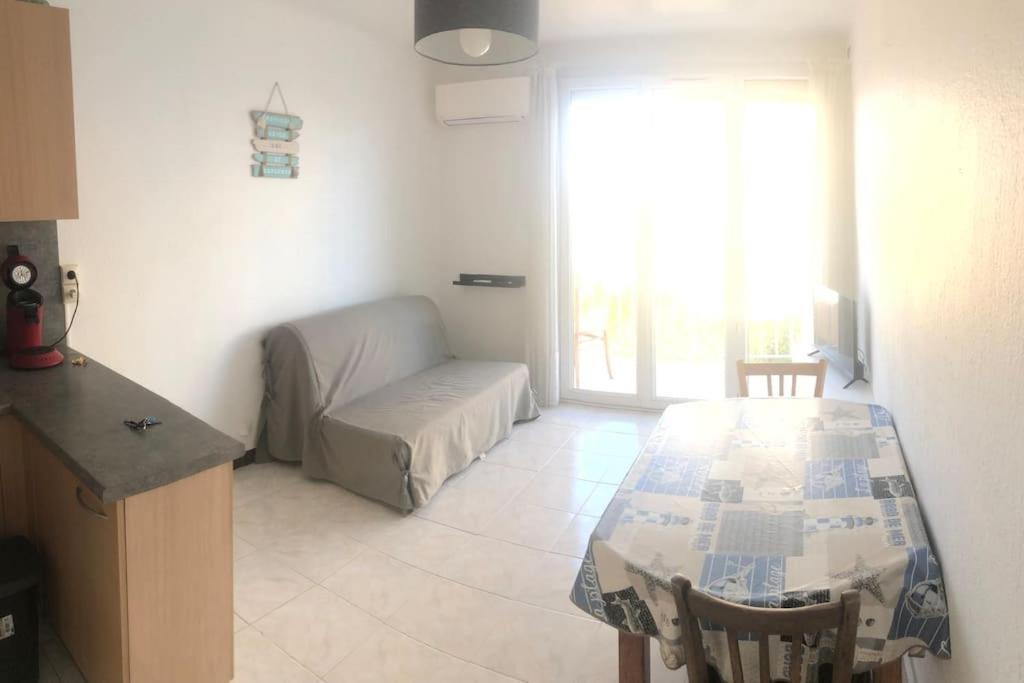 Situation Ideale F2, 2 Eme Ligne,Climatise, Plage Палава-ле-Фло Экстерьер фото